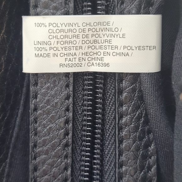 Liz Claiborne Vintage Y2K Faux Leather Mini Satchel Handbag - Picture 11 of 11